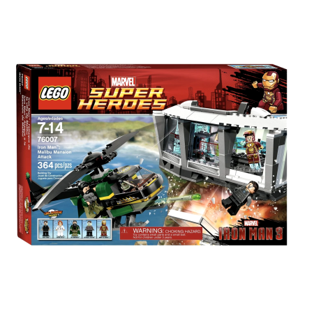 LEGO Super Heroes 76007 Iron Man - Atak na posiadłość w Malibu Marvel